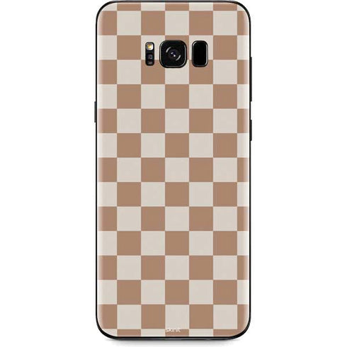 Neutral Checkered Galaxy S8 Plus Skin